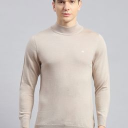 Monte Carlo Turtle Neck Pure Woollen Pullover-image-21