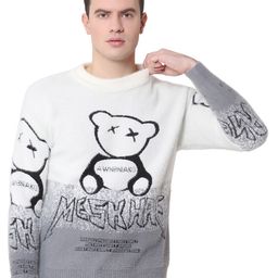 Zacharias Graphic Printed Woollen Pullover-picture-27