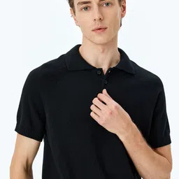 Koton Men Shirt Collar Cotton Pullover-image-51