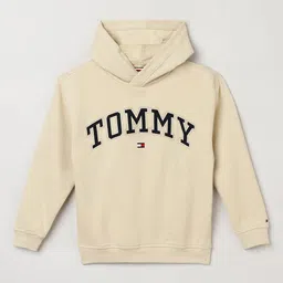 Tommy Hilfiger Boys Hooded Long Sleeves Cotton Pullover-42