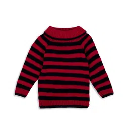 WINDROP SOLUTIONS Kids Striped Long Sleeves Acrylic Pullover Sweater-picture-29