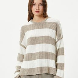 Koton Colourblocked Pure Acrylic Pullover Sweater-image-40