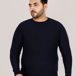 Sztori Plus Size Long Sleeves Cotton Pullover-image-13