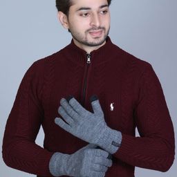 513 Men Acrylic Winter Gloves-image-14