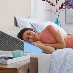 Sleepsia Grey Memory Foam Filled Sleep Pillow-8