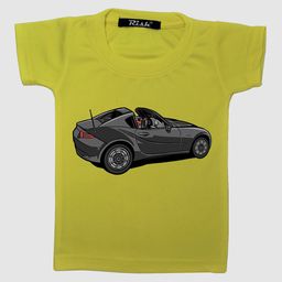 RISH Kids Yellow Car Printed T-shirt-image-59