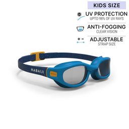 Kids Swimming Goggles UV Protection Anti Fogging Clear Lenses Blue Yellow-image-23