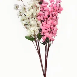WELL ART GALLERY White & Pink 2 Pieces Blossom Artificial Flower-image-98