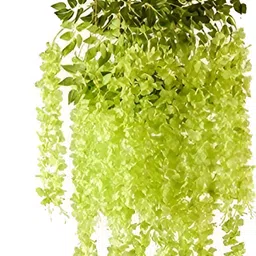 WELL ART GALLERY Green 10 Pieces Hanging Blossom Artificial Flower-image-79