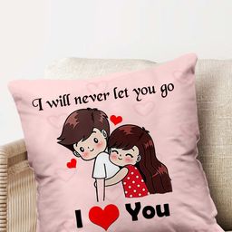 ME & YOU Pink & Black Printed Sleep Pillows-image-122