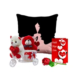 ME & YOU Red & Pink 5 Pieces Printed Home Gift Sets-17