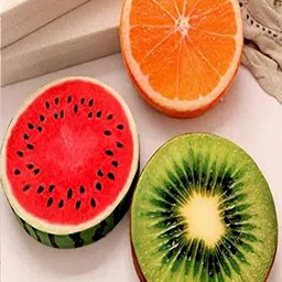 ME & YOU Orange & Red 3 Pieces Fruits Decorative Pillows-image-76