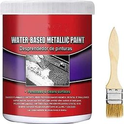 Ecanvas Ultimate Water-Based Metal Rust Remover & Universal Rust Converter Gel with Quick-Dry Anti-Rust Protection and Brush Applicator image 1
