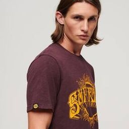 70's Lo-Fi Graphic Band Regular Fit Crew-Neck T-Shirt-image-90