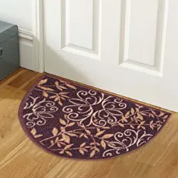 status Brown Traditional Polyester 15 x 23 Inches Anti Skid Door Mat-picture-49
