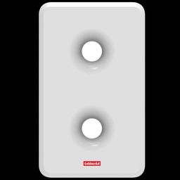 Goldmedal Curve Plus Woofer Door Bell (Stereophonic, 203052, White/Red)-29