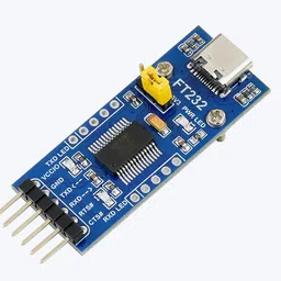 Waveshare FT232 USB UART Board (Type C), USB To UART (TTL) Communication Module, USB-C Connector image 1
