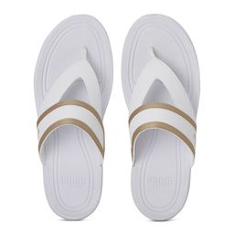 Puma Women White Solid T-Strap Flats-image-33