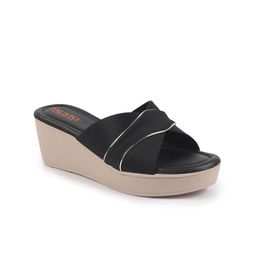 FAUSTO PU Wedge Sandals-24