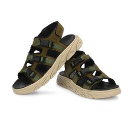 ATTITUDIST Men Anti-Skidding Sole & Odourless Comfort Sandals With Velcro Closure-image-69