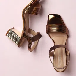 ICONICS Square Party Block Heels-38
