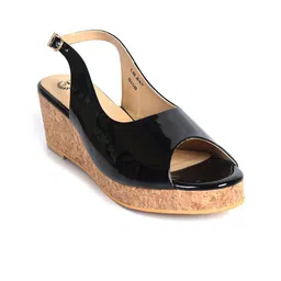 Ajanta Wedge Peep Toes Heels-31