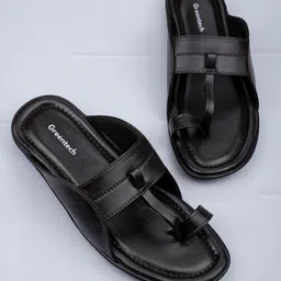 Greentech Men Ethnic Kolhapuri Sandals-image-33