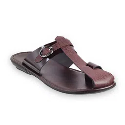 Mochi Men Textured One Toe Comfort Sandals With Buckle Detail-picture-0