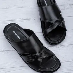 Greentech Men Open Toe Ethnic Comfort Sandals-image-38