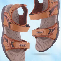 Sparx Men Textured Sports Sandals With Velcro Closure-picture-31