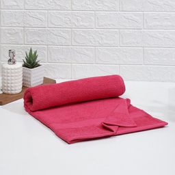 Monte Carlo Pink Cotton 400 GSM Bath Towel-50