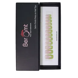 BEROMT 12 Pcs Long-Lasting Reusable Lightweight Salon Finish Press on Nail Tips- Shade 152-image-93