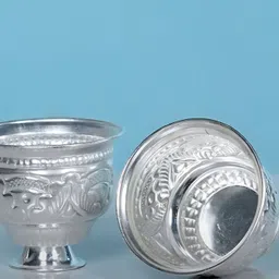 Sigaram Silver Toned Kum Kum Barani-27