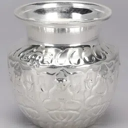 Sigaram Silver Toned Asta Lakshmi Kalash-20