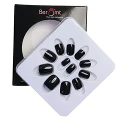 BEROMT Salon Finish Premium Glossy Press-On False Nail Tips Kit - Shade 379-image-62