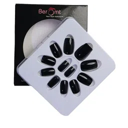 BEROMT Salon Finish Premium Glossy Press-On False Nail Tips Kit - Shade 358-image-57