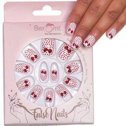 BEROMT Kids Salon Finish Press On Pre-Glued Nail Tips with Kit 30g - 75-57