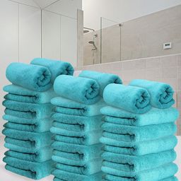 HEELIUM Unisex Super Soft & Quick Absorbent 600 GSM Bamboo Hand Towel-26