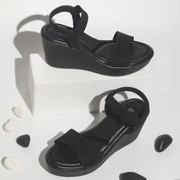 Inc 5 Striped Wedge Heels-26