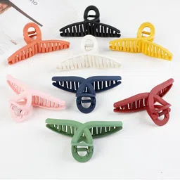 Krelin Women Set Of 8 Plastic Claw Clips-image-97