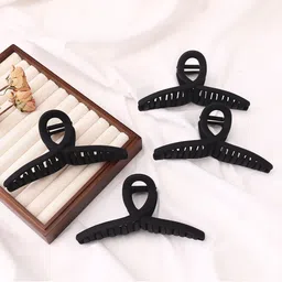 Krelin Women Set Of 4 Matte Infinity Hair Claw Clip-73