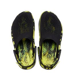 Crocs Unisex Black & Yellow Clogs Sandals-image-35
