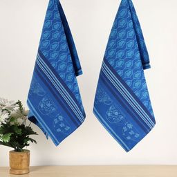 Jamio Firati 2-Pcs Blue Printed Pure Cotton Kitchen Towels-image-85
