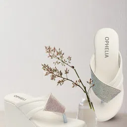 OPHELIA Embellished High-Top Wedge Sandals-51