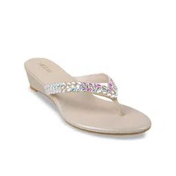 Metro Embellished Ethnic Wedges-52