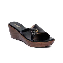 VALIOSAA Open Toe Wedge Heels-57