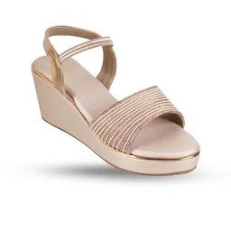 WALKWAY by Metro Embellished Flatform Heels-image-79