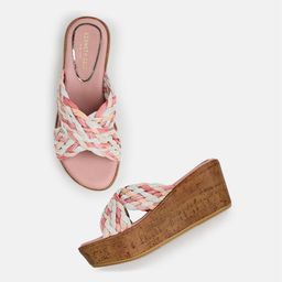 Kenneth Cole Printed Open Toe Wedge Heels-27