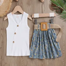 YK Girls Top With Skirt-image-40