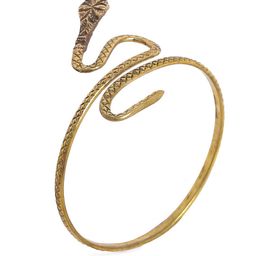 EL REGALO Women Gold-Toned Tribal Gold-Plated Wraparound Armlet-image-24
